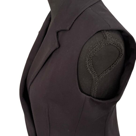 SPANX Women’s Perfectly Asymmetric Tailored Single Button Vest - Picture 5 of 11